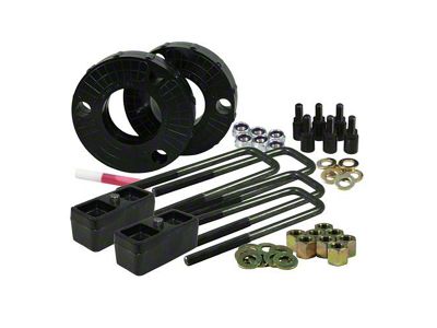 Ground Force 2-Inch Front / 1-Inch Rear Leveling Kit (14-18 Sierra 1500, Excluding Denali)