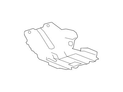GM Skid Plate; Front; With Chrome Bumper; With Z71 Package (14-15 Silverado 1500)