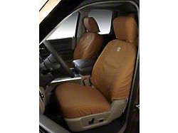 Covercraft SeatSaver Front Seat Covers; Carhartt Brown (17-18 Silverado 1500 w/ Bucket Seats)