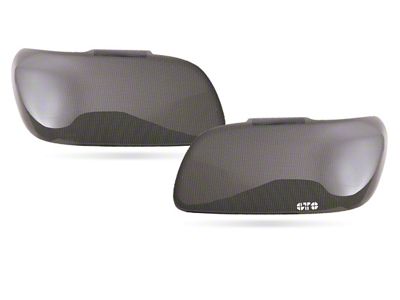 Headlight Covers; Carbon Fiber Look (14-15 Silverado 1500)
