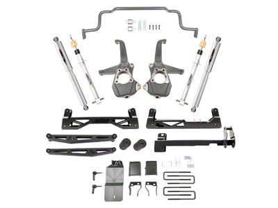 Belltech Suspension Lift Kit; Front and Rear (19-23 4WD Silverado 1500, Excluding High Country)
