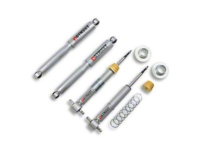 Belltech Street Performance Front and Rear Shocks for 3 to 4-Inch Front / 5 to 6-Inch Rear Drop (07-18 2WD Sierra 1500)