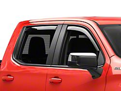 Goodyear Car Accessories Shatterproof in-Channel Window Deflectors (19-23 Silverado 1500 Crew Cab)