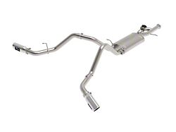 AFE Gemini XV 3-Inch Dual Exhaust System with Polished Tips; Side Exit (09-18 4.8L Silverado 1500)