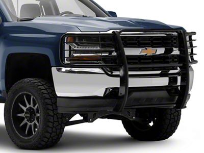 Grille Guard; Black (14-18 Silverado 1500)