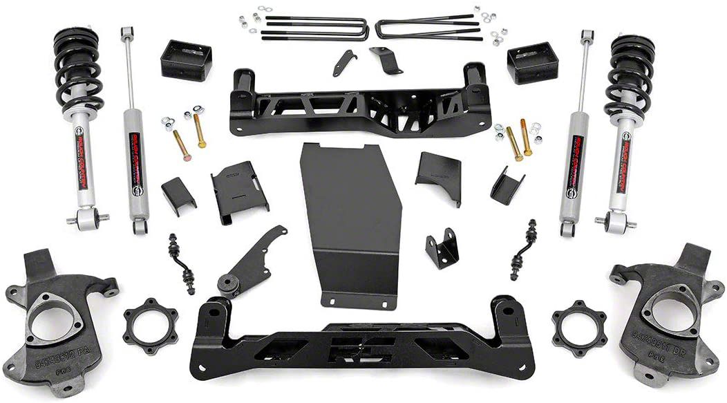 Rough Country Silverado 1500 5Inch Knuckle Suspension Lift Kit with
