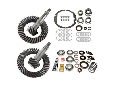 Motive Gear 8.25-Inch Front and 8.50-Inch Rear Axle Complete Ring and Pinion Gear Kit; 4.30 Gear Ratio (09-14 Silverado 1500)