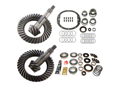 Motive Gear 8.25-Inch Front and 8.50-Inch Rear Axle Complete Ring and Pinion Gear Kit; 4.88 Gear Ratio (09-14 Sierra 1500)