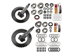 Motive Gear 8.25-Inch Front and 9.76-Inch Rear Axle Complete Ring and Pinion Gear Kit; 4.56 Gear Ratio (14-18 Silverado 1500)