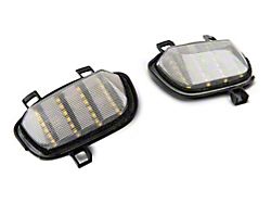Raxiom Axial Series LED Mirror Lights; Clear (19-23 Silverado 1500)