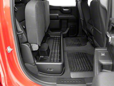 Rough Country Custom-Fit Under Seat Storage Compartment (19-23 Silverado 1500 Crew Cab)