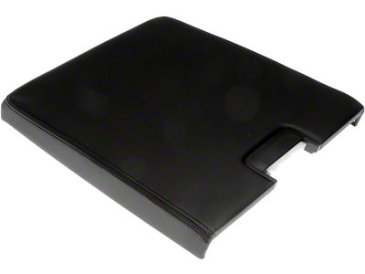 Replacement Center Console Lid; Black (07-13 Sierra 2500 HD)