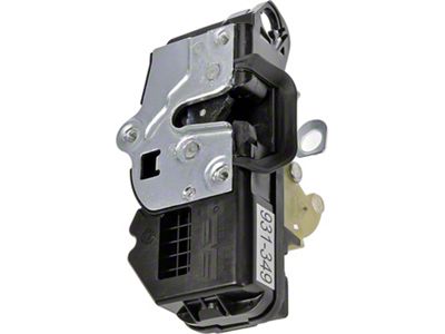 Door Lock Actuator Motor; Integrated With Latch; Front Passenger Side; With Keyless Entry System (07-09 Silverado 1500)