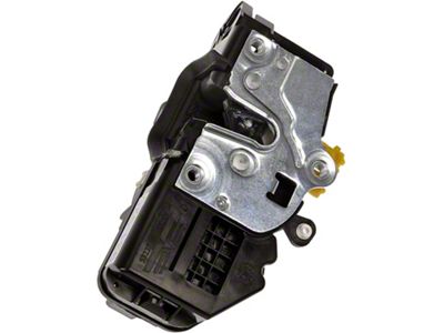 Door Lock Actuator Motor; Integrated; Front Driver Side; With Power Locks (10-13 Silverado 1500)