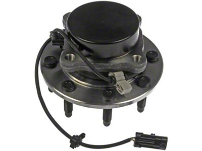 Wheel Hub and Bearing Assembly; Front (01-02 4WD Sierra 1500; 04-05 4WD Sierra 1500 Crew Cab)