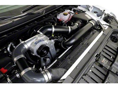 Procharger High Output Intercooled Supercharger Complete Kit with P-1SC-1; Satin Finish (19-23 5.3L Sierra 1500)