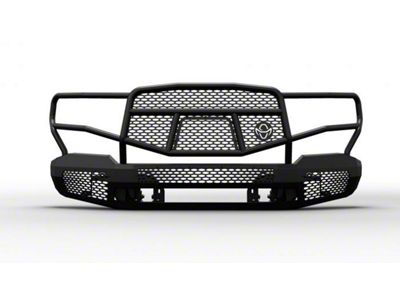 Ranch Hand Midnight Front Bumper with Grille Guard (19-21 Silverado 1500, Excluding Diesel)