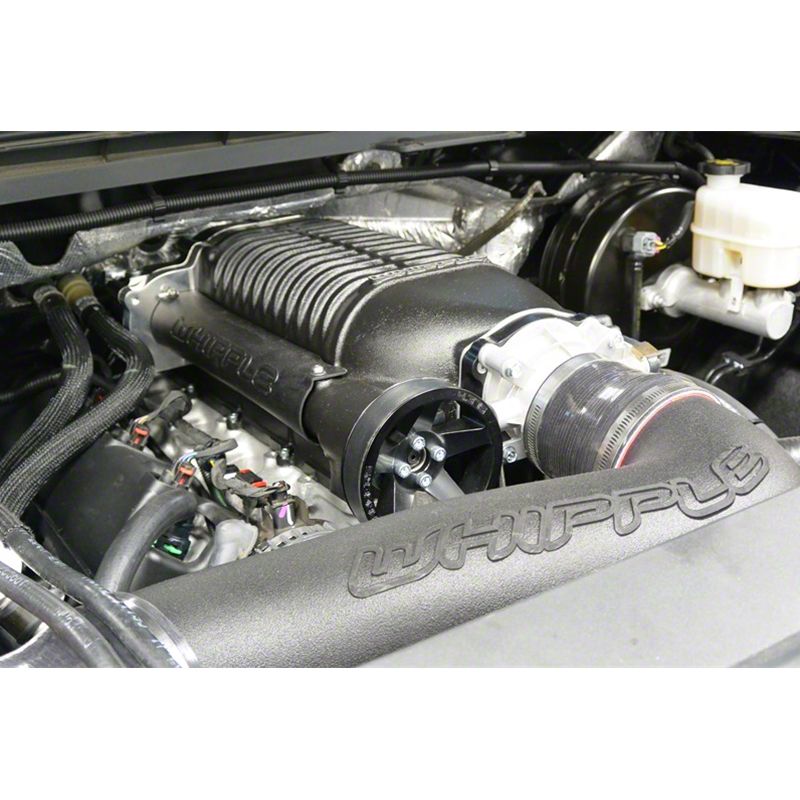 Whipple Silverado 1500 W185rf 30l Intercooled Supercharger Kit Black Wk 1201 30 14 18 62l 6951