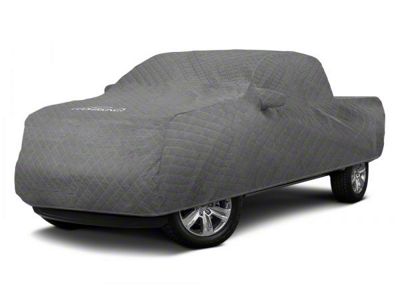 Coverking Moving Blanket Indoor Car Cover; Gray (19-23 Silverado 1500 Double Cab w/ Non-Towing Mirrors)