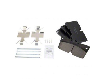 Ceramic Brake Pads; Front Pair (19-23 Silverado 1500)