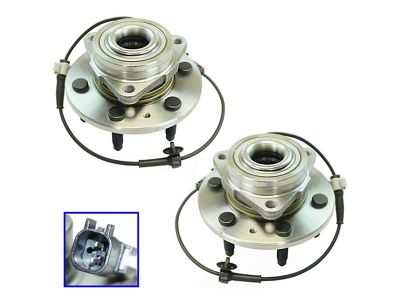 Front Wheel Bearing and Hub Assembly Set (14-19 4WD Sierra 1500)