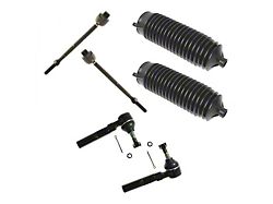 Front Inner and Outer Tie Rods with Rack and Pinion Bellows (99-06 2WD Silverado 1500)