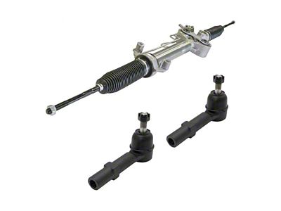 Power Rack and Pinion Assembly with Front Outer Tie Rods (07-13 Silverado 1500)