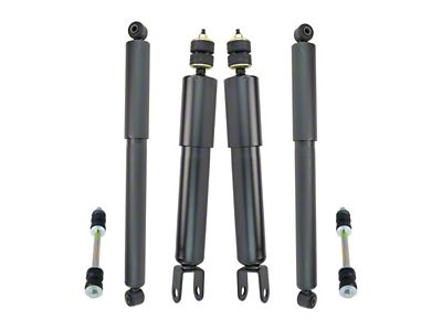 Front and Rear Shocks with Front Sway Bar Links (99-06 4WD Sierra 1500)