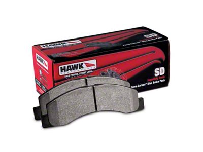 Hawk Performance SuperDuty Brake Pads; Front Pair (07-18 Silverado 1500)