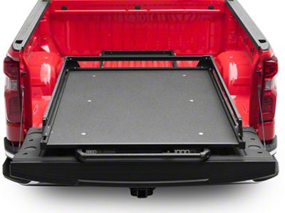 Bedslide 1000 Classic Bed Cargo Slide; Black (19-23 Silverado 1500 w/ 5.80-Foot Short Box)