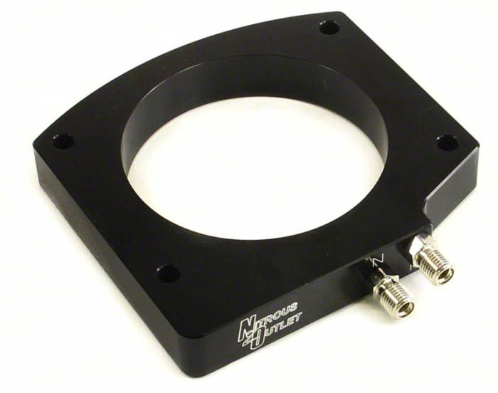 Nitrous Outlet Sierra 1500 83mm Throttle Body Nitrous Plate Conversion