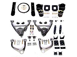 IHC Suspension Lowering Kit with Helper Bags; 3-Inch Front / 5-Inch Rear (19-23 Sierra 1500, Excluding Denali)