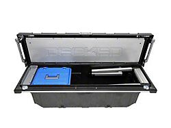 DECKED Truck Bed Rail-To-Rail Tool Box with Ladder (99-23 Silverado 1500)