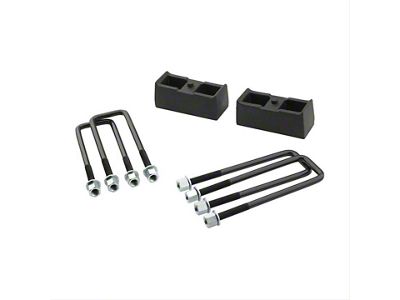 Pro Comp Suspension 2-Inch Rear Lift Block Kit (99-18 Silverado 1500)