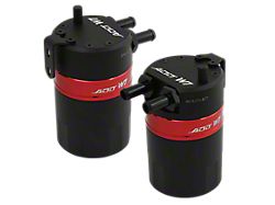 ADD W1 Baffled Oil Catch Can Kit V3; Red Ring (07-13 4.3L, 5.3L, 6.2L Silverado 1500)