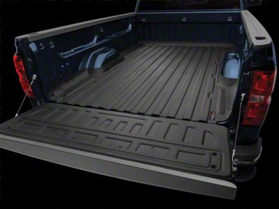 Weathertech TechLiner Bed Liner; Black (19-23 Silverado 1500 w/ 8-Foot Long Box)