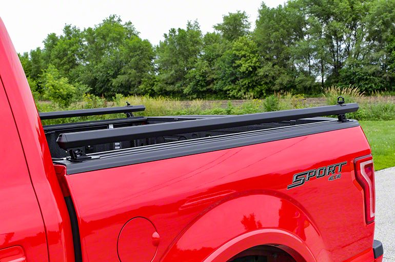 Silverado 1500 Truck Bed Side Rail; Hex Side Rail; Textured Black; (1423 Silverado 1500 w/ 5.80