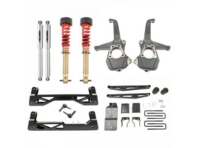Belltech 6 to 8-Inch Suspension Lift Kit with Trail Performance Coil-Overs and Shocks (19-23 Silverado 1500 Double Cab, Crew Cab, Excluding Trail Boss)