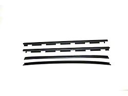 Inner and Outer Door Belt Weatherstrip; Driver and Passenger Side (99-02 Silverado 1500)