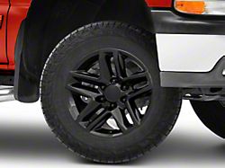 Mammoth Trail Boss Style Black 6-Lug Wheel; 18x8.5; 26mm Offset (19-23 Silverado 1500)