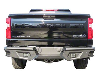 Vanguard Off-Road HD Rear Bumper; Black (14-18 Silverado 1500)