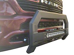 Vanguard Off-Road Vantage Bull Bar with 22-Inch LED Light Bar; Black (14-18 Sierra 1500)