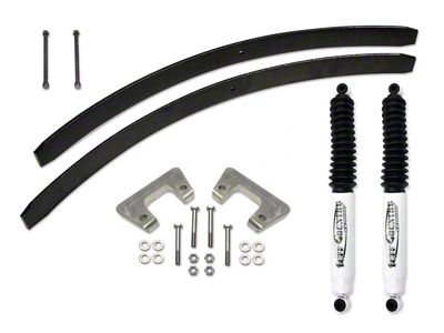 Tuff Country 2-Inch EZ-Install Suspension Lift Kit with Rear Add-A-Leafs and SX8000 Shocks (07-18 Silverado 1500)