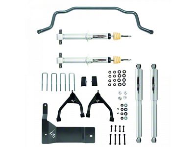 Belltech 4-Inch Suspension Lift Kit with Trail Performance Struts and Shocks (14-16 Silverado 1500 Double Cab, Crew Cab w/ Stock Cast Steel Control Arms)