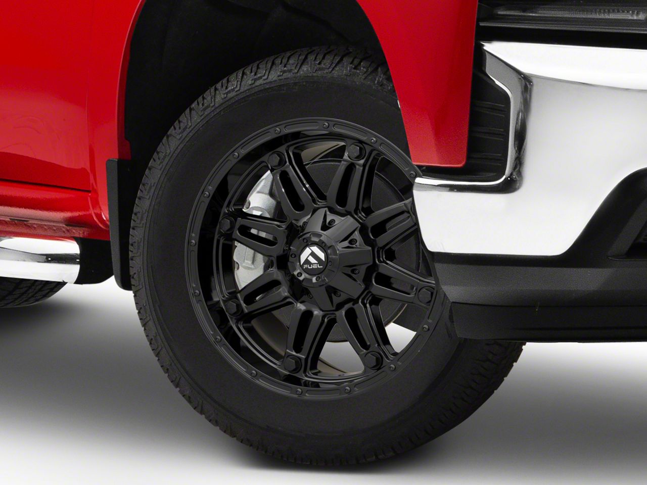 Fuel Wheels Silverado 1500 Hostage Gloss Black 6Lug Wheel; 20x9; 20mm