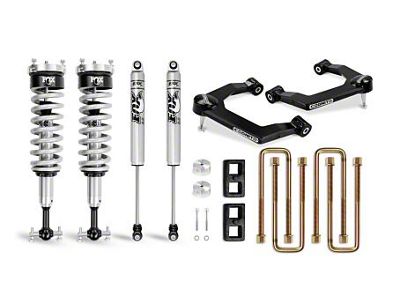 Cognito Motorsports 3-Inch Performance Ball Joint Leveling Lift Kit with FOX PS 2.0 IFP Shocks (19-23 Sierra 1500, Excluding AT4)