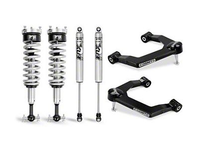 Cognito Motorsports 3-Inch Performance Leveling Kit with FOX PS 2.0 IFP Shocks (19-23 Sierra 1500, Excluding AT4)
