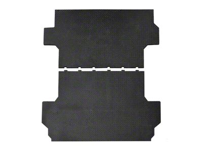 Black Armour Bed Mat (19-23 Silverado 1500 w/ 6.50-Foot Standard Box)