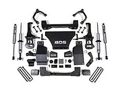 BDS 4-Inch Snap Ring Coil-Over Suspension Lift Kit with FOX 2.0 Shocks (19-23 4WD Silverado 1500, Excluding Duramax, Trail Boss & ZR2)
