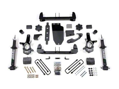 Zone Offroad 6.50-Inch Suspension Lift Kit with Replacement Struts (14-18 4WD Silverado 1500)